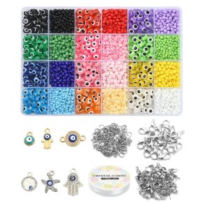 Glass Bead Mix Assorted 25 USA Color Combination 6mm to 12mm, Beading,  Jewelry Making, DIY Crafting, Arts & Sewing by Perfect Beeds Store