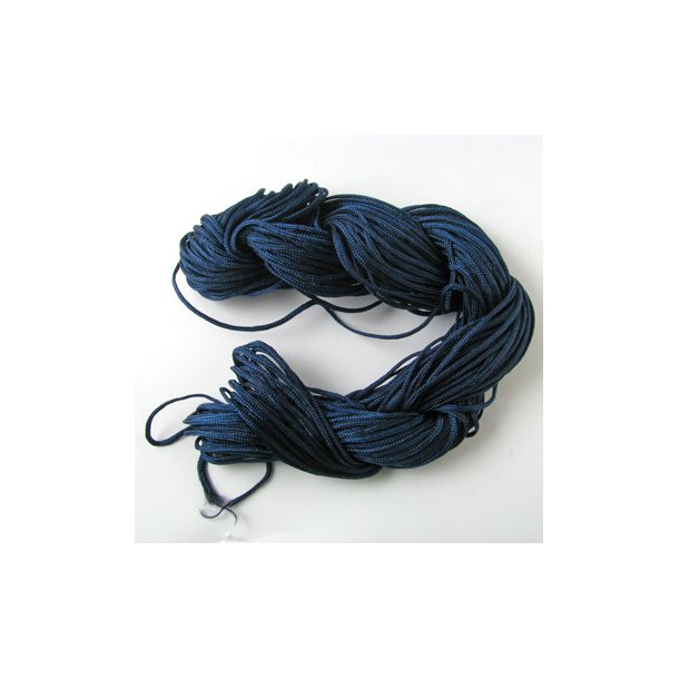 Nylon cord, dark blue, 1,2mm, 24m.
