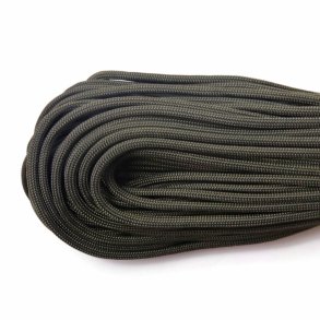 Fallschirmschnur / Paracord 550, Gro�kauf, dunkel army-gr�n, 3-4 mm, 30 m