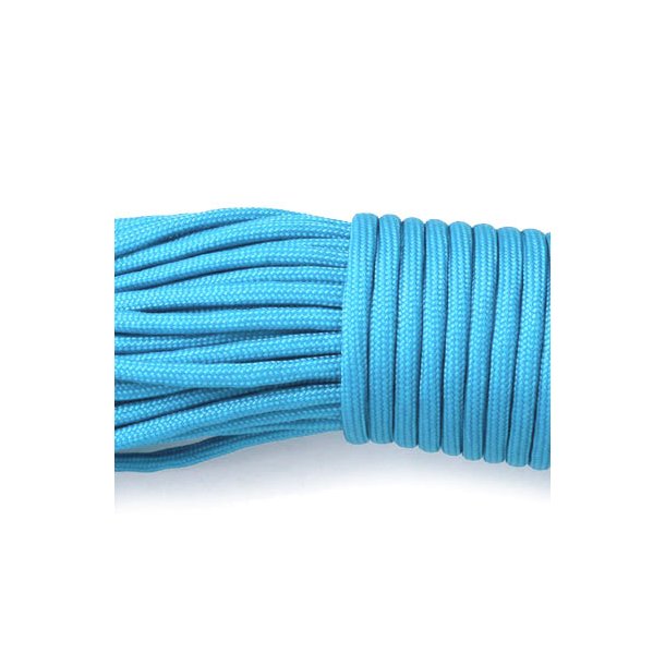 Fallschirmschnur / Paracord, Grokauf, dunkel trkisblau, 3-4 mm, 30 m
