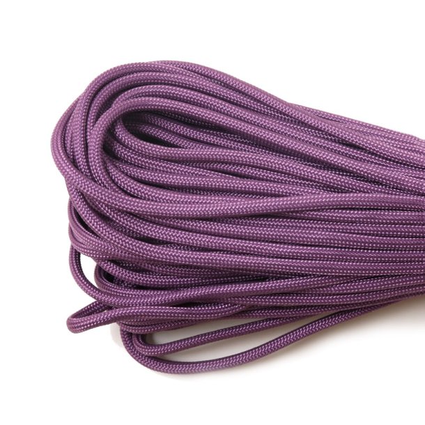 Fallschirmschnur / Paracord, Pflaumenviolett, Starke 3-4 mm, 2 m