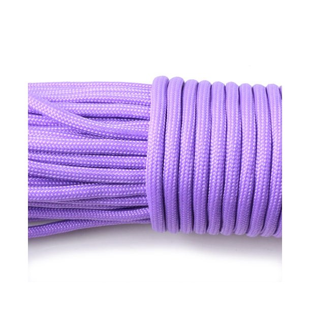 Fallschirmschnur / Paracord, Grokauf, hell lila, 3-4 mm, 30 m