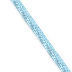 Fallschirmschnur / Paracord, Typ 550, himmelblau, 3-4 mm, 2 m