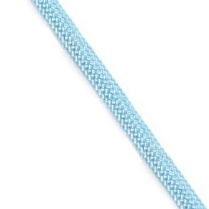 Fallschirmschnur / Paracord, Typ 550, himmelblau, 3-4 mm, 2 m