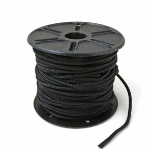 Paracord, Mini-cord, black, thickness 2,2mm, 2m