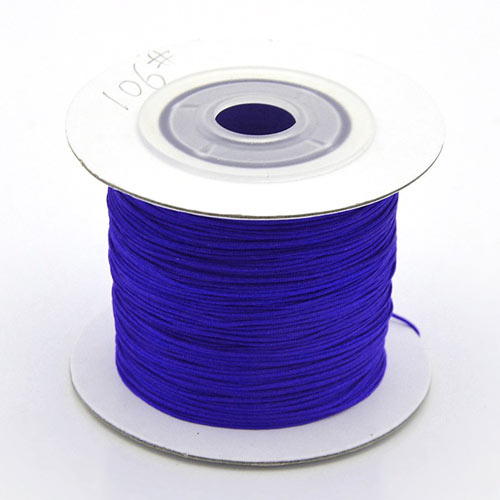 Polyesterschnur, mauve-blau, dünn, 0,5 mm, 2 m