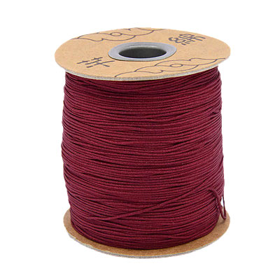 Polyesterschnur, ganze Rolle, bordeaux-rot, 1,5-2 mm, 130 m