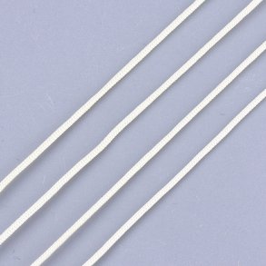 Nylon cord, creamy white, thickness 1,5-2mm, 2m