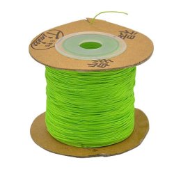 Polyesterschnur, ganze Spule, Sommer-gr&uuml;n, Dicke 0,5 mm, 140 m