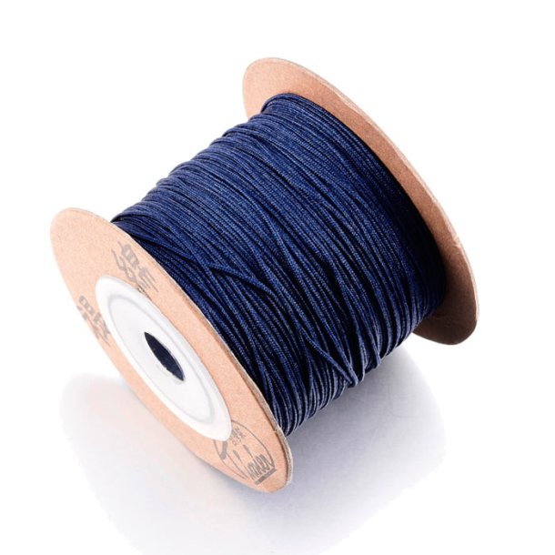 Nylon cord, roll, navy blue, 0.5mm, 140 m.