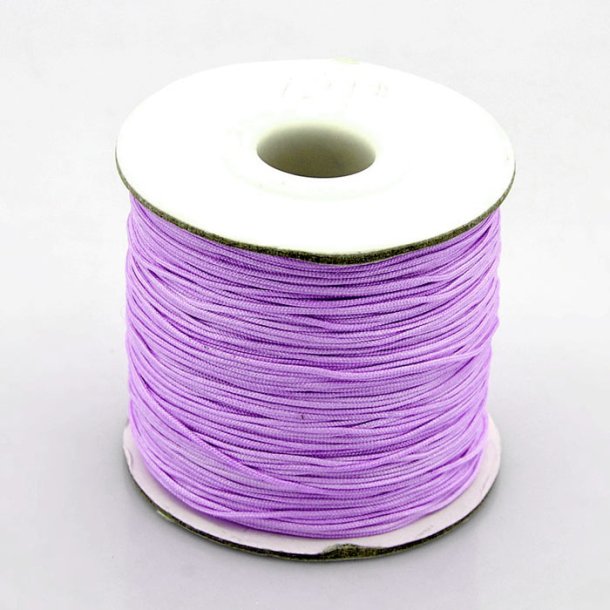 Nylon cord, full spool, light purple, 0,9mm, 90m.