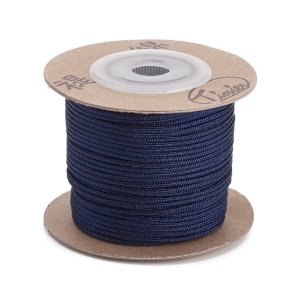 Polyesterschnur, mitternachtsblau, 1,5 mm, extra stark, 25 m auf Rolle, 1 Stck