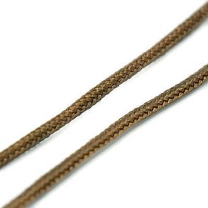 Polyesterschnur, Kaffee-braun, 1,5 mm, extra stark, 2 m 