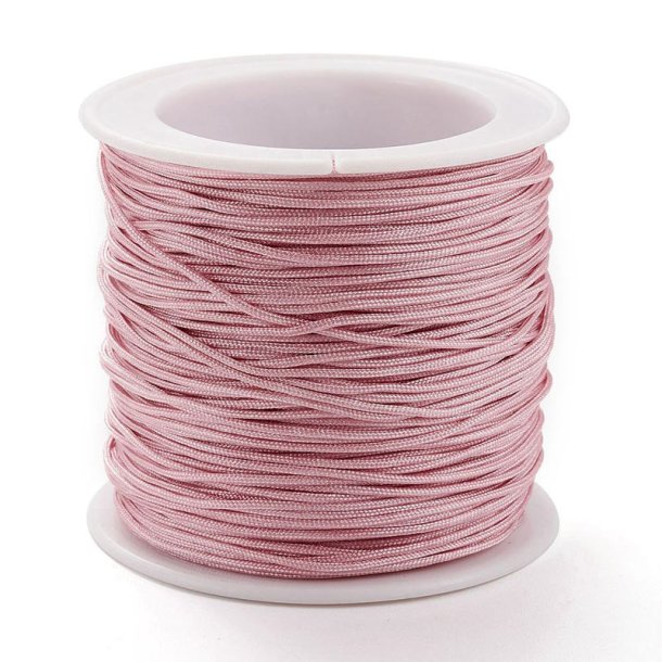 Nylon cord, full spool, rose, thickness 0,8mm, 90m