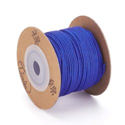 Polyesterschnur, mittelblau, 1,5 mm, extra stark, 25 m auf Rolle, 1 St&uuml;ck
