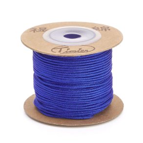 Polyesterschnur, mittelblau, 1,5 mm, extra stark, 2 m