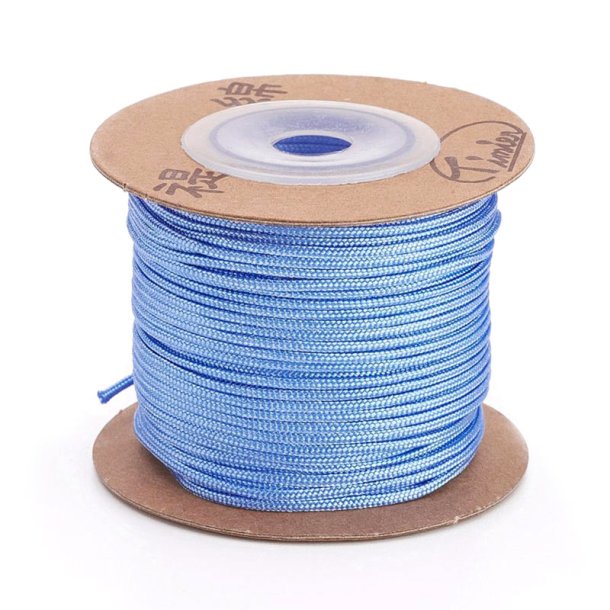 Polyesterschnur, himmelblau, 1,5 mm, extra stark, 25 m auf Rolle, 1 St&uuml;ck