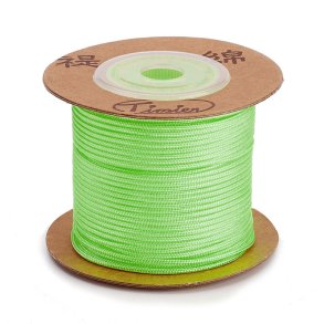 Polyester cord, light green, 1.5 mm, extra strong, 25 m on roll, 1 piece