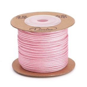 Polyesterschnur, rosa, 1,5 mm, extra stark, 25 m auf Rolle, 1 Stk