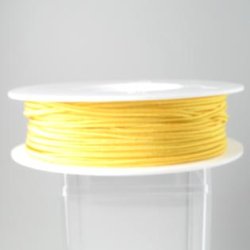 Russisches Flechtband, hellgelb, 3x1 mm, 1 Meter.