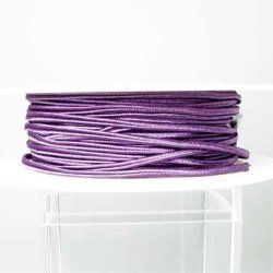 Russisches Flechtband, dunkelviolett, 3x1 mm, 1 Meter.