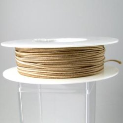 Russisches Flechtband, sandfarben, 3x1 mm, 1 Meter.