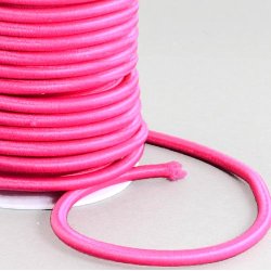 Spinning Tube, pink, mit Nylon umwickeltes PPC-Rohr, 5 mm, 25 cm