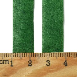 Blumenband, ganze Rolle, grnes strukturiertes Papier, Breite 12 mm, 27 m