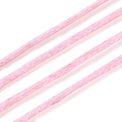 Wachsschnur, rosa, Starke 1,5 mm, 2 m