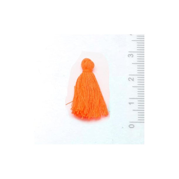 Kvast, orange, 25 mm, 1 stk