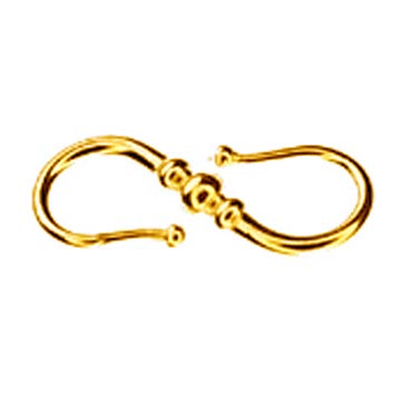 S-f�rmiger Verschluss f�r Schmuck