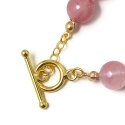 Ringverschluss, gro, vergoldetes Silber, Stablnge 23 mm, sen 12 mm, 1 Satz