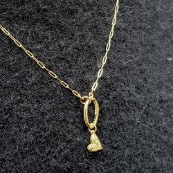 Karabinerhakenverschluss, vergoldetes Sterlingsilber, 18x9,5 mm, 1 Stck