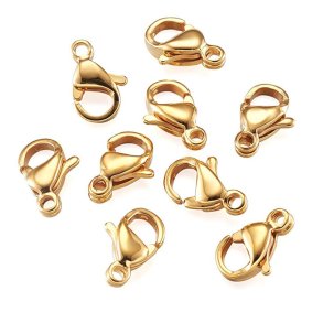 50pcs/Lot Mixed 9 Color 10-21mm Alloy Lobster Clasp Hooks For Jewelry  Making Necklace bracelet Chain DIY Supplies Accessories