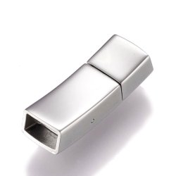 Klickverschluss, blanker Stahl, 30x10x7,5 mm, Lochma�: 8x4,5 mm, 1 Stck