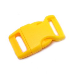 Buckle clasp in plastic, single-barred, standard size, 40x22.5mm, 1pc.