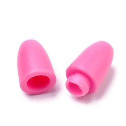 Kunststoff-Klickverschluss, rosa, L&auml;nge 24, Breite 9 mm, 4 St&uuml;ck.