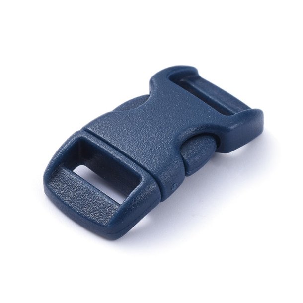 Klick-Verschluss, kleines Modell, dunkelblau, 28x14 mm, 1 Stk.