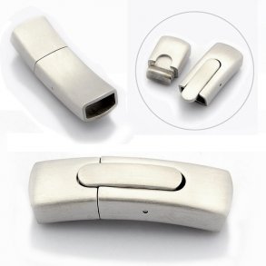 Bajonetl�s, mat st�l, l�ngde 42 mm, indre hulm�l 5x11 mm, 1 stk