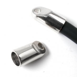 Shop CHGCRAFT 240Pcs Antiqued Silver Metal Cord End Caps Glue in