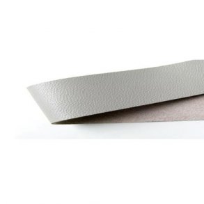 Lammeskinds bnd, smal, bl.a. velegnet til flet eller trense, lysgr, 2 x 0,7 mm, 20 cm