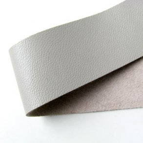 Lammeskinds bnd, lys gr, 25 x 0,7 mm, 20 cm