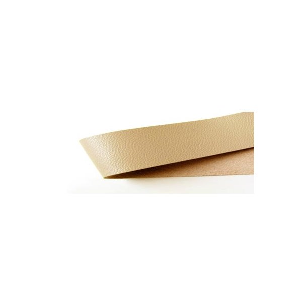 Lammlederband, creme, 2x0,7 mm, 20 cm