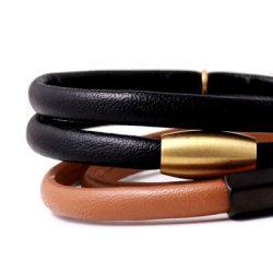 Riemen aus echtem Kalbsleder, hellbraun, 4x3x400mm, 1 Stk.