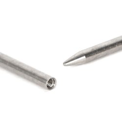 Paracord 550 Gewindenadel, kurz, Stahl, Loch: 3,5 mm, 50x5 mm, 1 Stck