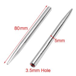 Paracord 550 specialnadel mit Gewinde, stahl, 90x5 mm, Loch 3,5mm, 1 Stk