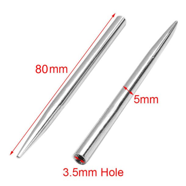 Paracord needle, steel, Length 90mm, thickness 5mm, 3.5mm hole, 1pc