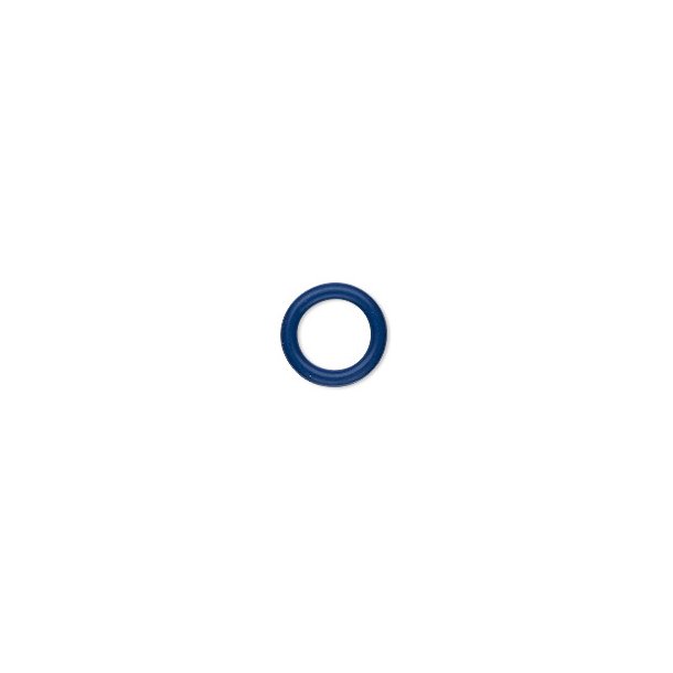 Rubber O-ring, dark blue, 15/10mm, 100pcs.