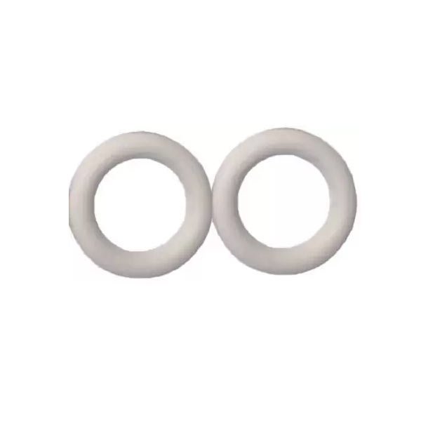Rubber O-ring, off-white, 5/3mm, 500pcs.