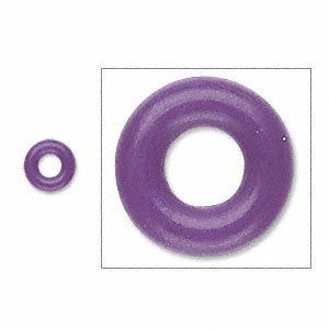Gummi-O-Ring, lila, 7/3 mm, 300 Stk.